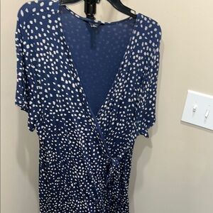 Nicole Miller wrap dress size 2X knee length